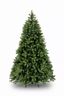 4 National Green Spruce Künstlicher Weihnachtsbaum mit Ständer